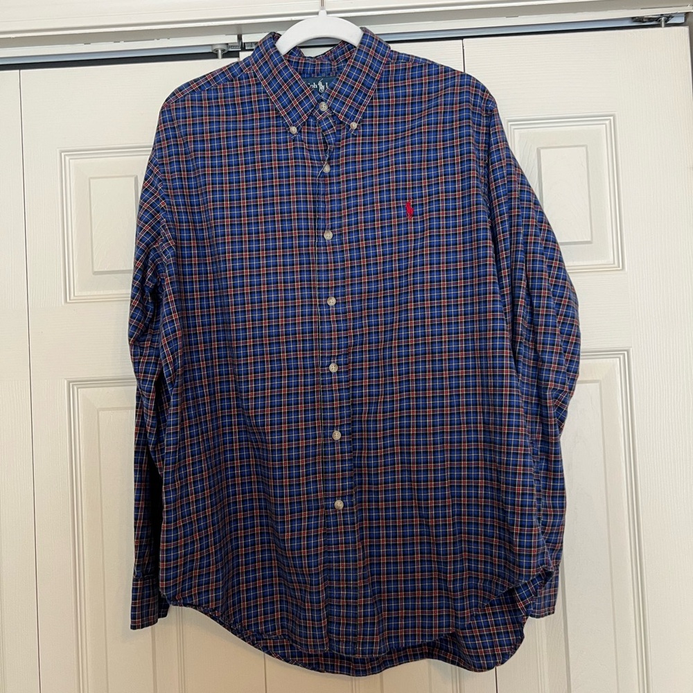 Ralph Lauren Plaid Button-Down